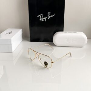 Rayban gold frame 3026