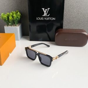 Louis Vuitton 121B Gold Sunglasses