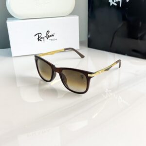 Rayban gold brown shaded 4287
