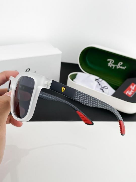 RAYBAN WHITE BLACK 8342 - Image 7