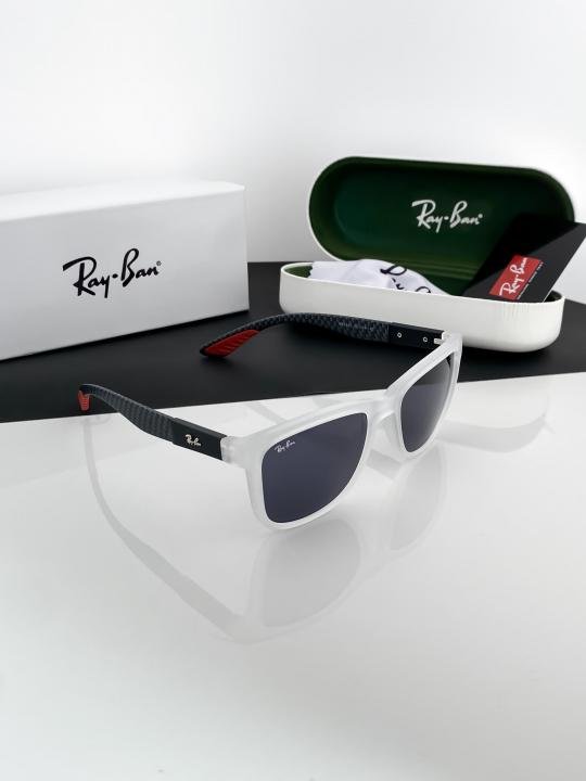 RAYBAN WHITE BLACK 8342 - Image 6