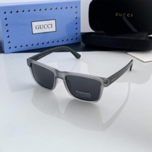 Gucci Grey Black 83123 Sunglasses