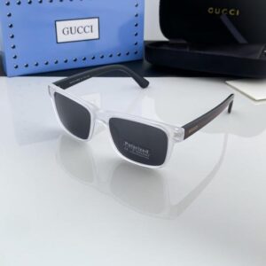 Gucci White Black 83123 Sunglasses