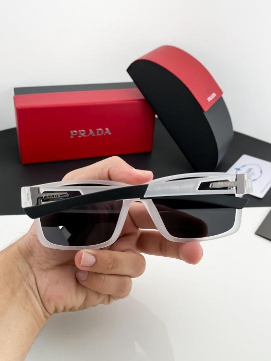 Prada Black White 9915 Sunglasses - Image 4