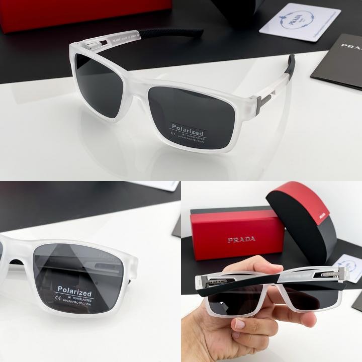 Prada Black White 9915 Sunglasses - Image 2