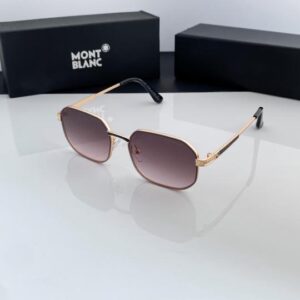 Mont Blanc Gold Purple 2253 Sunglasses