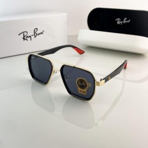 RAYBAN GOLD BLACK 10