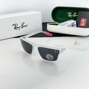 RAYBAN WHITE BLACK 3576