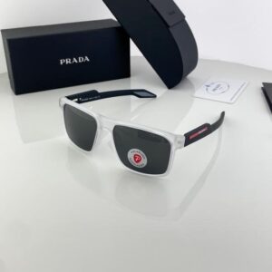 Prada Black White 2438 Sunglasses