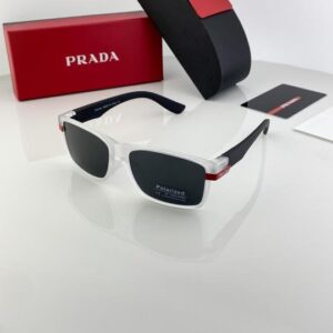 Prada White Black 78 Sunglasses