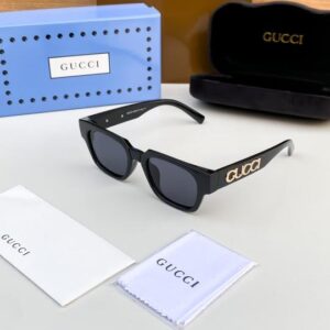 Gucci Gold Black 2321 Sunglasses