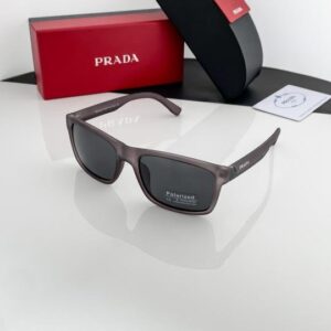 Prada Grey Black 0892 Sunglasses