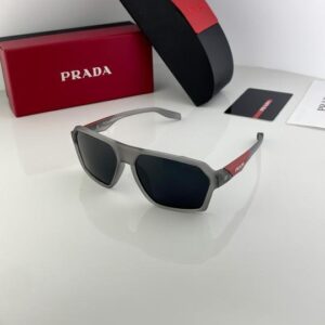 Prada Grey Black SP91 Sunglasses