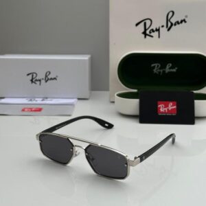RAYBAN SILVER BLACK 101653