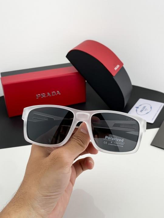 Prada White Black 9915 Sunglasses - Image 5