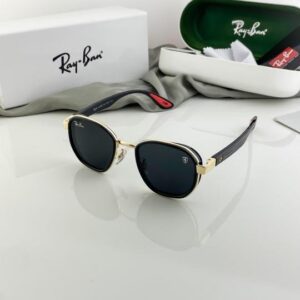 RAYBAN GOLD BLACK 3674