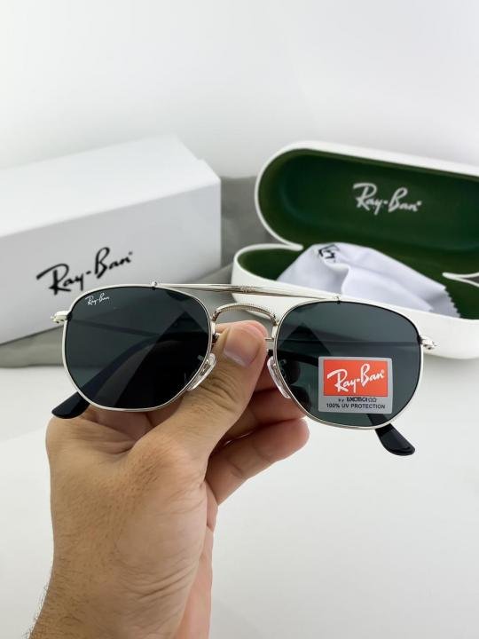 RAYBAN MARSHAL 3648 SILVER BLACK - Image 2