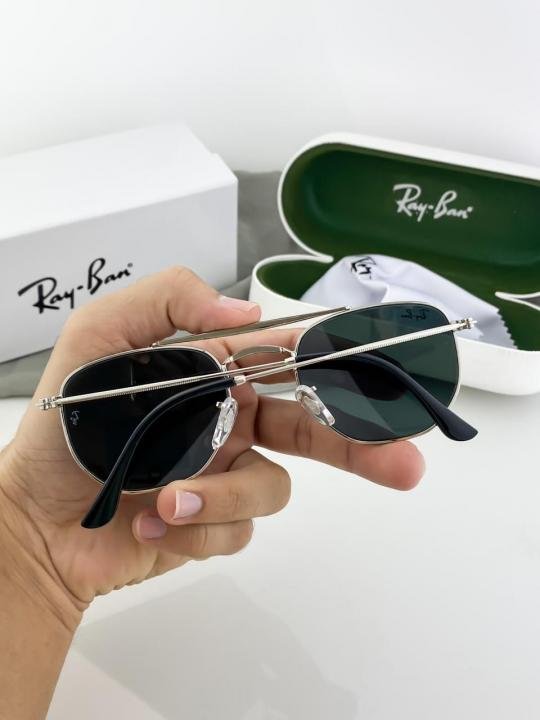 RAYBAN MARSHAL 3648 SILVER BLACK - Image 3