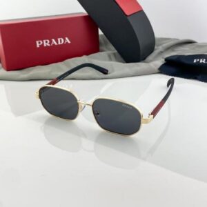Prada Gold Black 996 Sunglasses