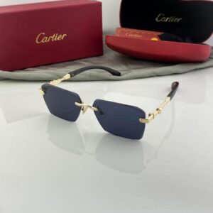 Cartier Gold Black 3072 Sunglasses